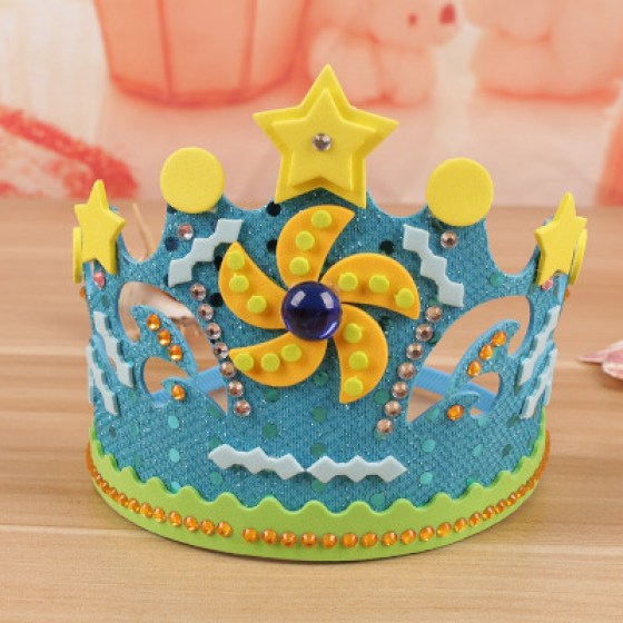 Kruna za male princeze plava